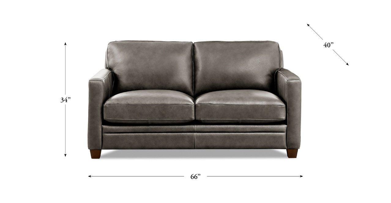 Naples Leather Sofa Collection - Hydeline USA